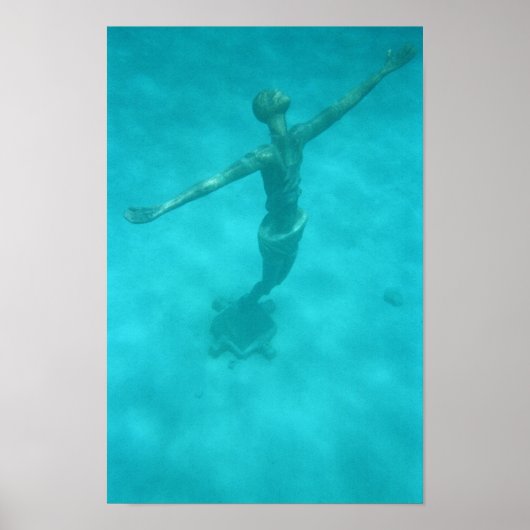 Underwater Christ Poster (Vorne)