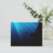 Underwater Dream Postkarte (Stehend Vorderseite)