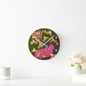 Underwater Dream Runde Wanduhr (Zuhause)