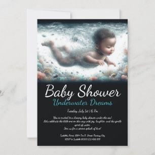 Underwater Dreams – Babyparty Einladung