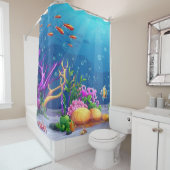 Underwater Duschvorhang (Beispiel)