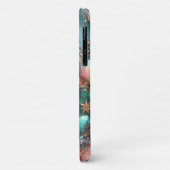 Underwater Fantasy Coral Glitzer Seashells Case-Mate iPhone Hülle (Hinten/Links)