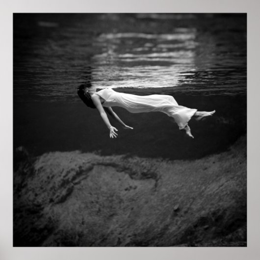 Underwater Fashion Fotografy Poster (Vorne)