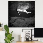 Underwater Fashion Fotografy Poster (Heimbüro)