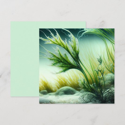 Underwater Majesty Feiertagskarte (Vorne/Hinten)