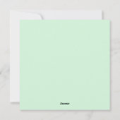 Underwater Majesty Feiertagskarte (Rückseite)