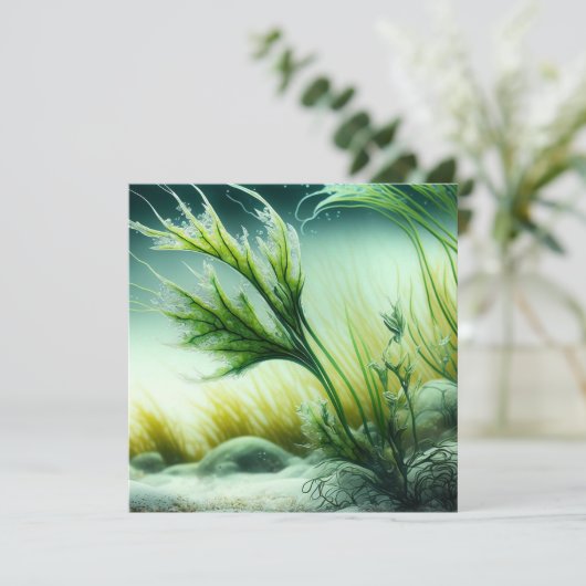 Underwater Majesty Karte (Stehend Vorderseite)