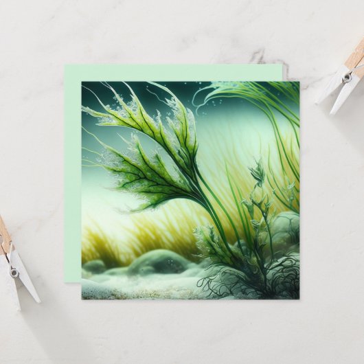 Underwater Majesty Karte (Vorderseite/Rückseite Beispiel)