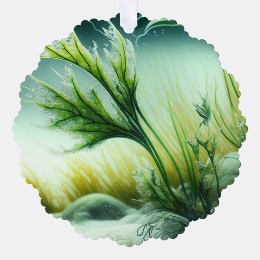 Underwater Majesty Ornament Karte (Vorderseite)