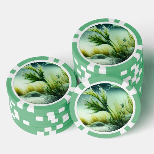 Underwater Majesty Pokerchips (Stapel)