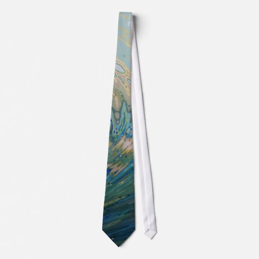 Underwater Ocean Waves Silk Krawatte von Juul (Vorderseite)