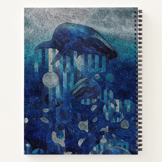 Underwater Queen Notizblock (Rückseite)