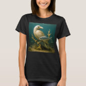 Underwater Raven Fantasy T-Shirt (Vorderseite)