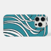 Underwater seaweed in blue iPhone hülle (Rückseite (Horizontal))