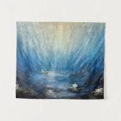 Underwater Serenity Tapestry Wandteppich (Vorderseite (Horizontal))