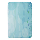 Underwater Shadows Bath Mats Badematte (Vorderseite Vertikal)