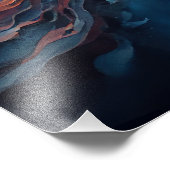 "Underwater Symphony: Ein lebendiger Farbtanz Fotodruck (Ecke)