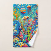 Underwater Wonderland Badhandtuch Set (Handtuch)
