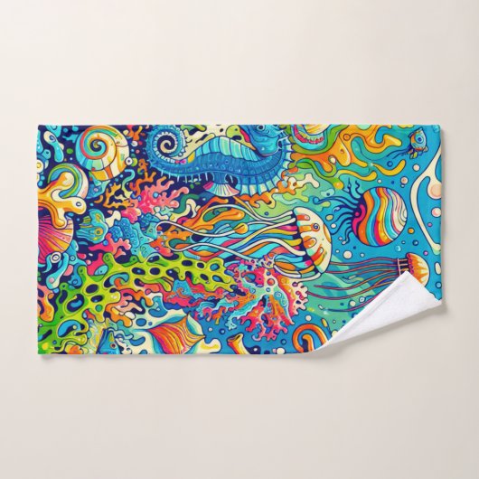 Underwater Wonderland Badhandtuch Set (Handtuch)