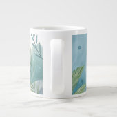 Underwater world with turtle Jumbo-Tasse (Rückseite)
