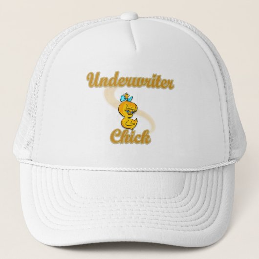 Underwriter Chick Truckerkappe (Vorderseite)