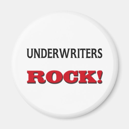 Underwriters Rock Magnet (Vorne)