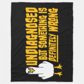 Undiagnosed But Something Definitely Wrong Seagull Fleecedecke (Vorderseite)