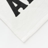 Undiagnosed Soing Aint Right Funny Raccoon Zza Owl Fleecedecke (Ecke)