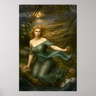 Undine im Mondlicht Poster