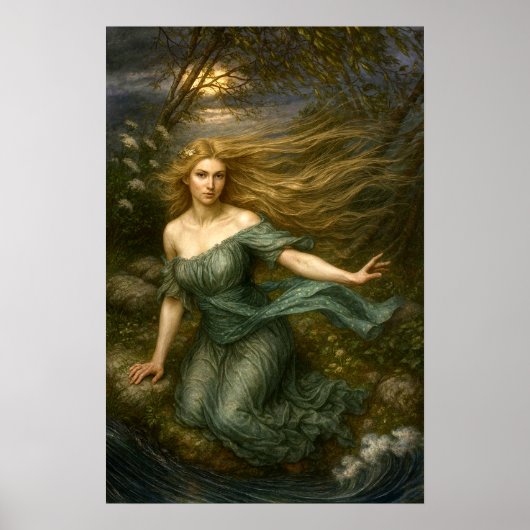 Undine im Mondlicht Poster (Vorne)