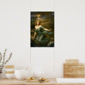 Undine In Moonlight Poster (Küche)