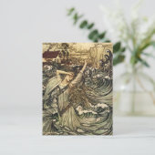 Undine Postkarte (Stehend Vorderseite)