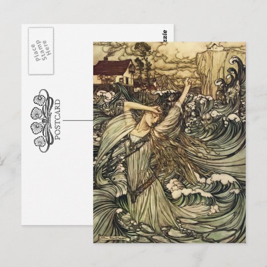 Undine Postkarte (Vorne/Hinten)