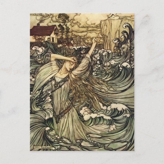 Undine Postkarte (Vorderseite)