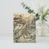 Undine von Arthur Rackham Postkarte (Stehend Vorderseite)