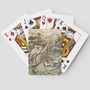 Undine von Arthur Rackham Spielkarten