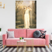 Undine (von John William Waterhouse) Leinwanddruck (Insitu (Wohnzimmer))