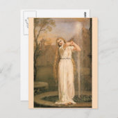 Undine von John William Waterhouse Postkarte (Vorne/Hinten)