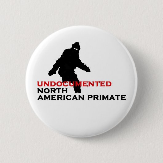 UNDOKUMENTIERTER NORDAMERIKANISCHER PRIMAT Knopf Button (Vorderseite)