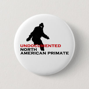UNDOKUMENTIERTER NORDAMERIKANISCHER PRIMAT Knopf Button