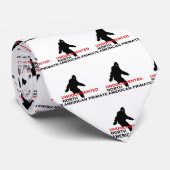 Undokumentiertes nordamerikanisches Primat Krawatte (Gerollt)