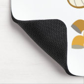 Undurchdringlicher Cartoon Pony Mousepad (Ecke)