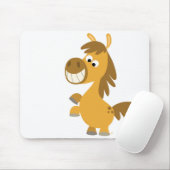 Undurchdringlicher Cartoon Pony Mousepad (Mit Mouse)