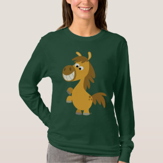 Undurchdringlicher Cartoon Pony Women T - Shirt