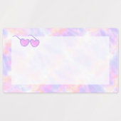 Undurchlässige Selbstklebeetiketten Etiketten (Design 1)