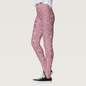 Undurchsichtig florierend: Schöner Musteruntergrun Leggings (Links)