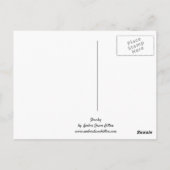 undurchsichtig postkarte (Rückseite)