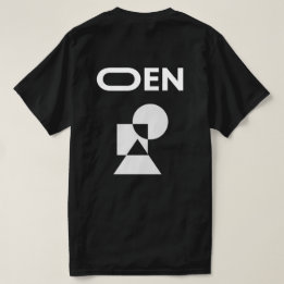 Undurchsichtige Formen T-Shirt