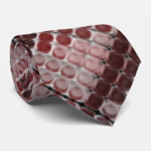 Undurchsichtiger Lachs an rote Kreise, Tiefe oder Krawatte (Gerollt)