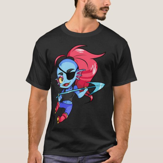 Undyne T-Shirt (Vorderseite)